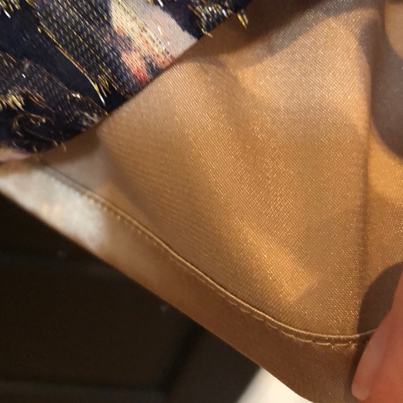 🥳HP🥳 Elie Tahari Metallic Cocktail Dress - Picture 4 of 8